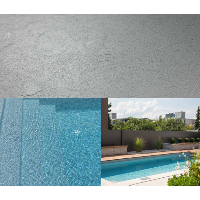 Лайнер Renolit Alkorplan Light Grey (Сірий) "RELIEF" 1,65х25м