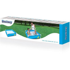 Дитячий басейн Bestway 56217 (122x122x30.5 см) блакитний