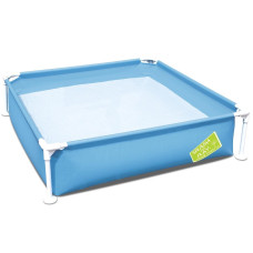 Дитячий басейн Bestway 56217 (122x122x30.5 см) блакитний