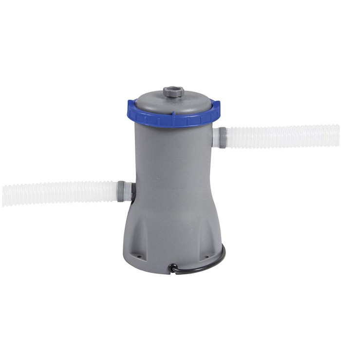 Каркасний басейн Bestway 56448 Power Steel (488х305х107 см) з картриджним фільтром, драбиною та захисним тентом