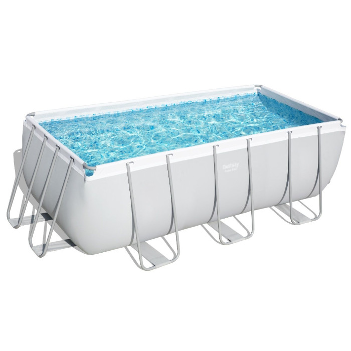 Каркасний басейн Bestway 56456 (412х201х122 см) з картриджним фільтром та драбиною