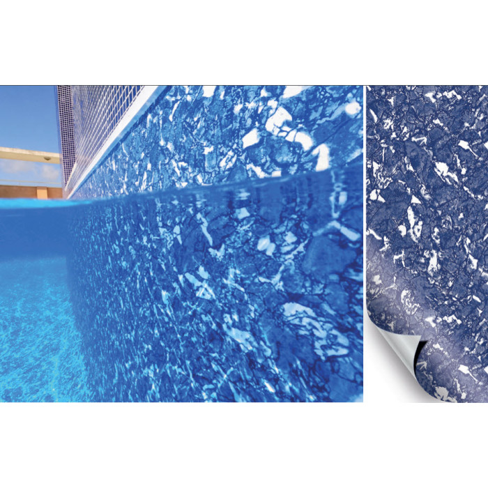 AVfol Decor - Blue Marmor 1.65 x 1.5 м