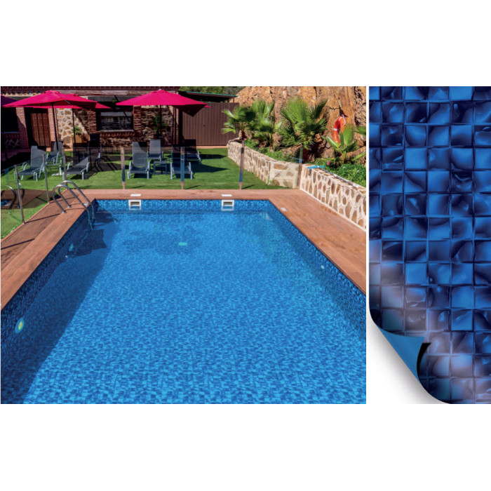 AVfol Decor - Mosaic Blue Electric 1.65 x 1.5 м