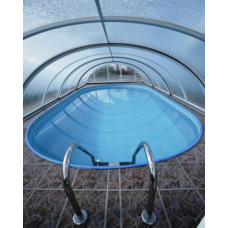 Бассейн каркасный 12х6х1.5 м с отверстиями, для монтажа в грунт, IBIZA OVAL 3EXB0426