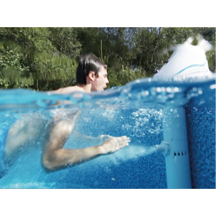 Протитечія NEW AquaJet 50, 50 м3/год (Чехія) Azuro, 1.1 кВт, 220 В, навісна з LED освітленням 3EXX0704