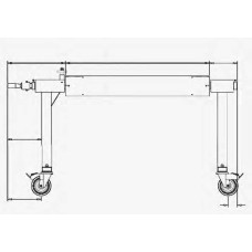 Скатирующее устройство Jupiter 2 max 8х25м, (Франция), Юпитер, для теплосберегающего покрытия V-ENCA01302