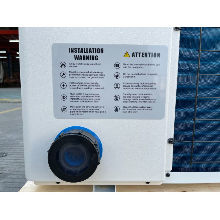 Тепловий насос інвертор 19.5-4.7кВт (55-120 м3, WiFi), INVERPAC Elite INVERPAC S215