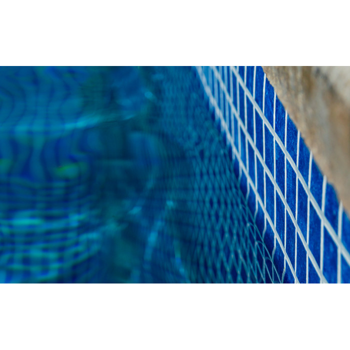 Армована мембрана StoneFlex, синя мозаїка MATRIX BLUE, 1,65 з лаковим покриттям MATRIX BLUE