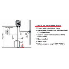 Фильтр линии всасывания и веса для станции дозировки ECO Pool Director PG-0663112