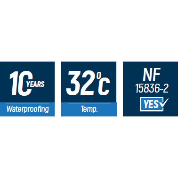 Озерна мембрана Natural Pools, Eco green 7219 зелена, армована 1.5 мм, 1.65мх25м 318157219001