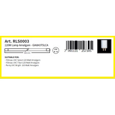 Лампа для ультрафиолета Select/Titan 120W Amalgam RLS0003