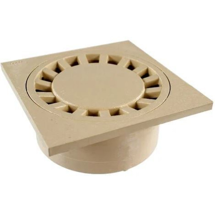 Піддон для душа "4 секції" 50х50х3-1.7см, Rustique bulle, тон Pierre 310837