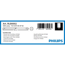 Лампа для ультрафиолета Pool Basic 40W T5 RLB0002