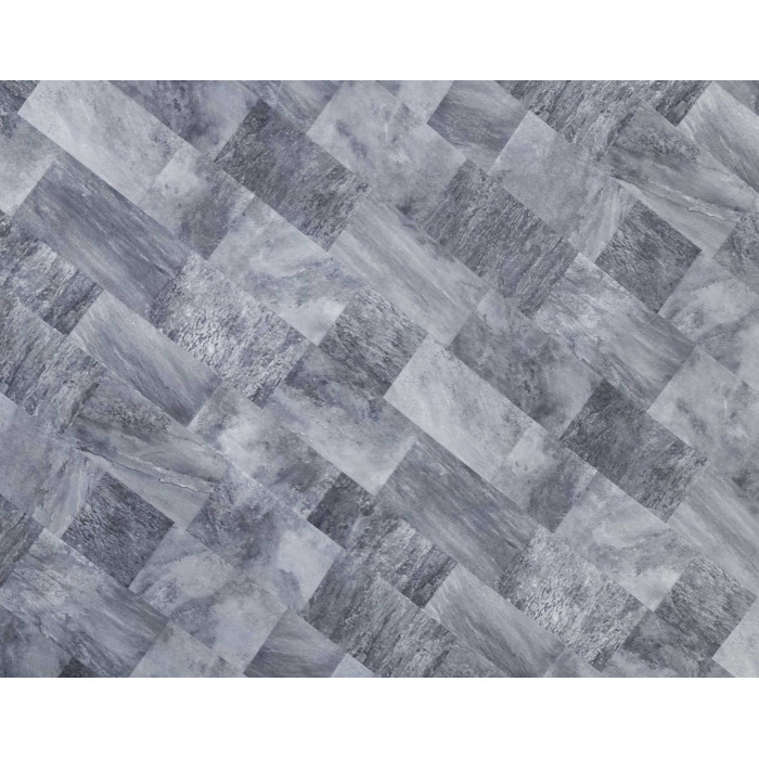 Мембрана StoneTile Grey плитка 40х20 см, 1.65м армированная с лаковым покрытием 327198043001