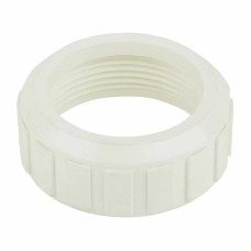 Накидна гайка Emaux 1.5" біла (01051014)