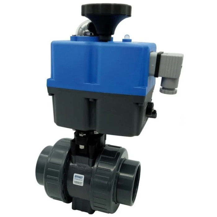 Кран кульовий з електроприводом Effast d25 мм PTFE/FPM BDREBK1YA025V