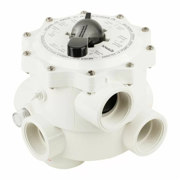 Кран шестиходовий Hayward HCV275E VK6 63.B (2", бічне підключення)