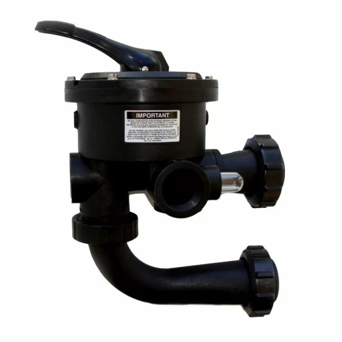 Кран шестиходовий Hayward SP0719SE (1.5", бічне підключення)
