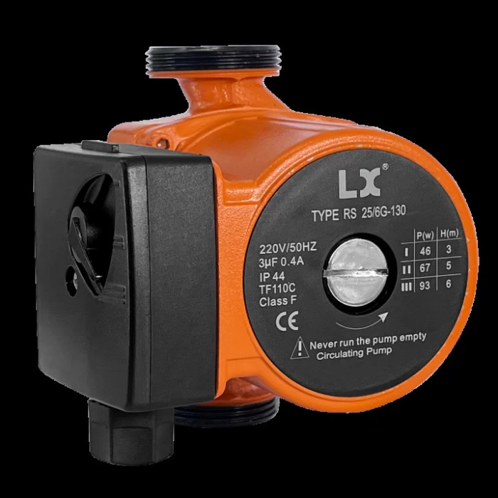 Насос циркуляційний Aquaviva LX GPD25-7S-130 (220 В, 3.5 м3/год), зі змінною швидкістю