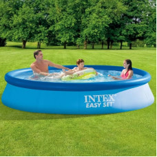 Надувний басейн Intex 28158 (457х84 см) з картриджним фільтром