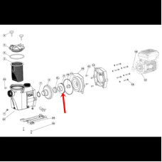 Крильчатка насоса Hayward RS3016, 1.5 НР (SPX3016CE)