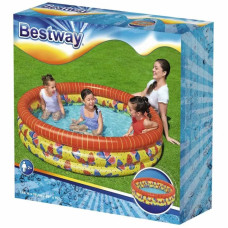 Дитячий надувний басейн Bestway 51202 (168x38 см) Метелики