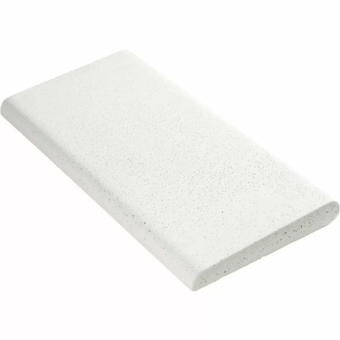 Копінговий камінь Aquazone Tuff 250x500x50-25 мм, білий (пористий)