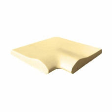 Кутовий копінговий камінь Aquazone 250x300x50-25 мм, бежевий, уцінка