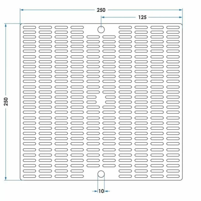 Решітка для донного зливу Kripsol SPP RDCP0003.00R