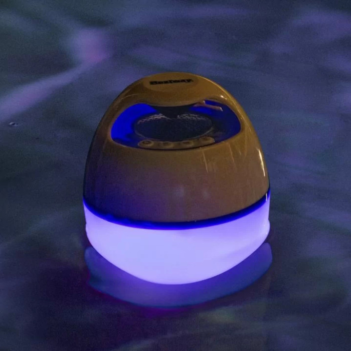 Плаваюча світлодіодна Bluetooth колонка Bestway 58700