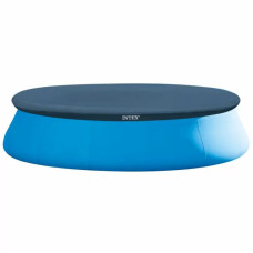 Надувний басейн Intex 26168 (457х122 см) з картриджним фільтром, драбиною та тентом