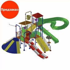 Комплекс водных горок Arihant WAPS 6B (20.0х16.0 м)