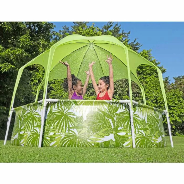 Дитячий каркасний басейн Bestway 56432 (244х51 см) з тентом