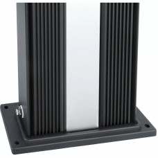 Душ сонячний Aquaviva Hybride Dada Straight алюмінієвий з мийкою для ніг, антрацит DS-D463NX, 40 л