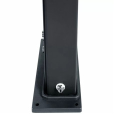 Душ сонячний Aquaviva Hybride Dada Straight алюмінієвий з мийкою для ніг, антрацит DS-D463NX, 40 л