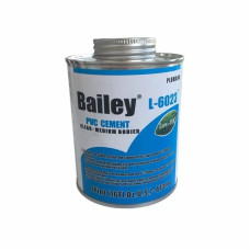 Клей для труб ПВХ Bailey L-6023 473 мл, прозорий