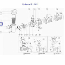 Префільтр Emaux SD 1021061