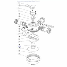 Ущільнювальне кільце Emaux кришки крану MPV-05 2011021