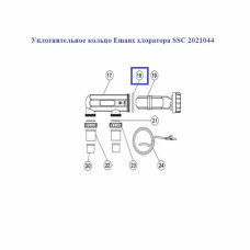 Ущільнювальне кільце Emaux хлоратора SSC 2021044