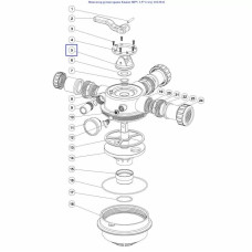 Фіксатор ручки крана Emaux MPV 1.5"4-way 1013041