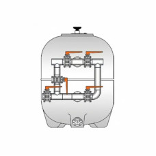 П’ятикранова обв'язка Hayward HCB904UN, 90 мм