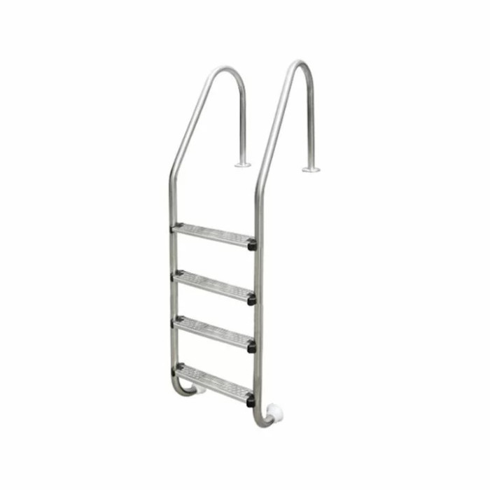 Сходи для басейну Emaux Standard SLF415-SR (4 сходинки), AISI-304