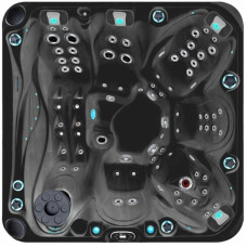 Гідромасажний басейн Passion Spas Admire (230х230х91 см), Чорна перлина