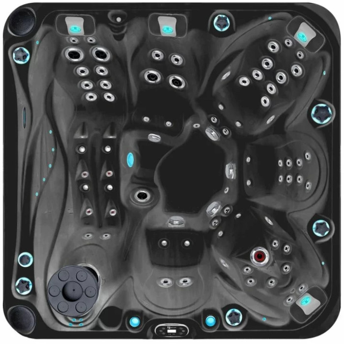 Гідромасажний басейн Passion Spas Admire (230х230х91 см), Чорна перлина