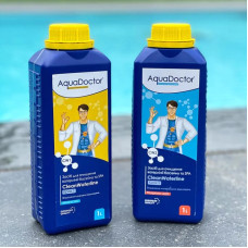 Засіб для очищення ватерлінії басейну і СПА AquaDoctor CW CleanWaterline Крок 2