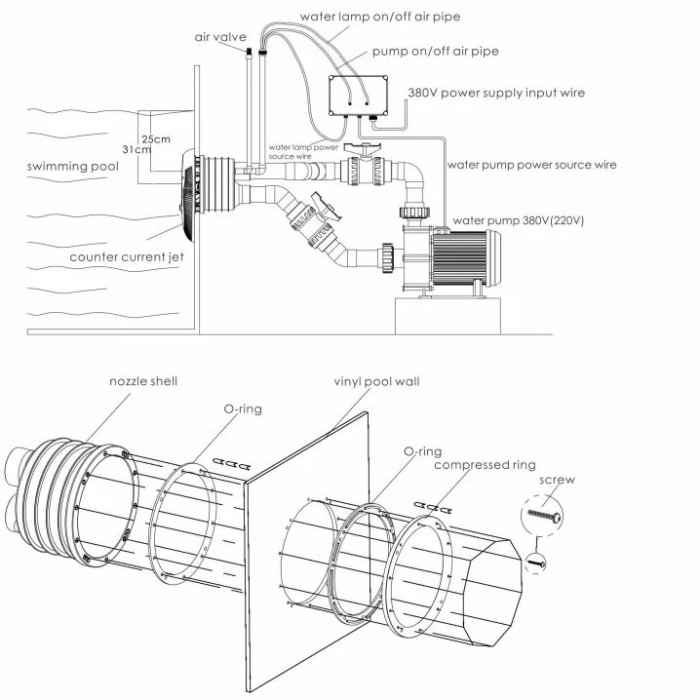 Протитечія Aquaviva WTB400T 80 м3/год (380 В)