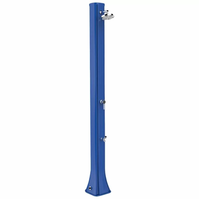 Душ сонячний Aquaviva Big Happy Five з мийкою для ніг, синій F620/5002, 36 л