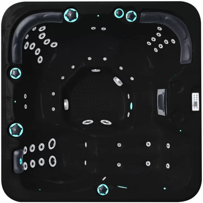 Гідромасажний басейн Passion Spas Refresh (204х204х85 см), Чорна перлина