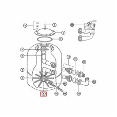 Дюзова коробка Hayward NCX12024