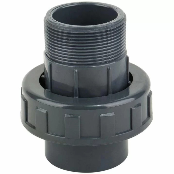 Муфта ПВХ Kripsol EHM30 50.C розбірна, із зовнішньою різьбою d50х1-1/2"